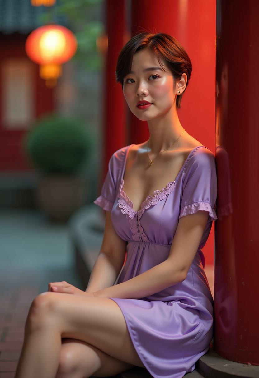 杏花雨巷